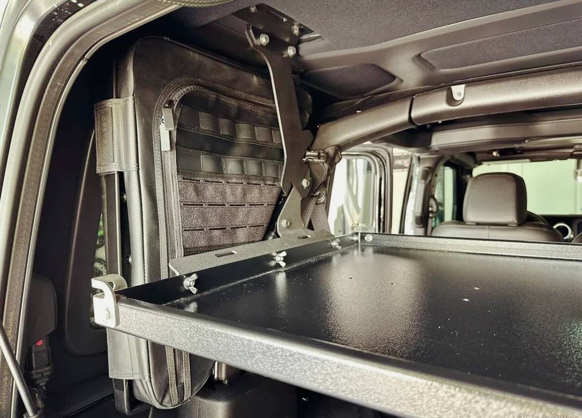 Jeep Wrangler JL Vector Offroad Cargo Basket $250 IMG_5301
