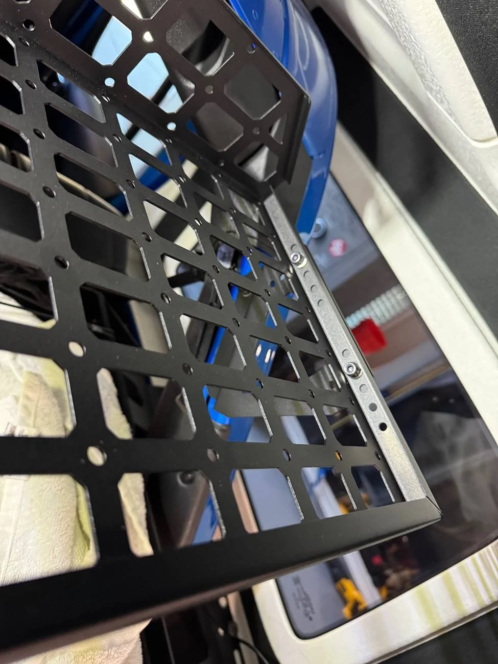 Jeep Wrangler JL Expedition shelf install. IMG_4094