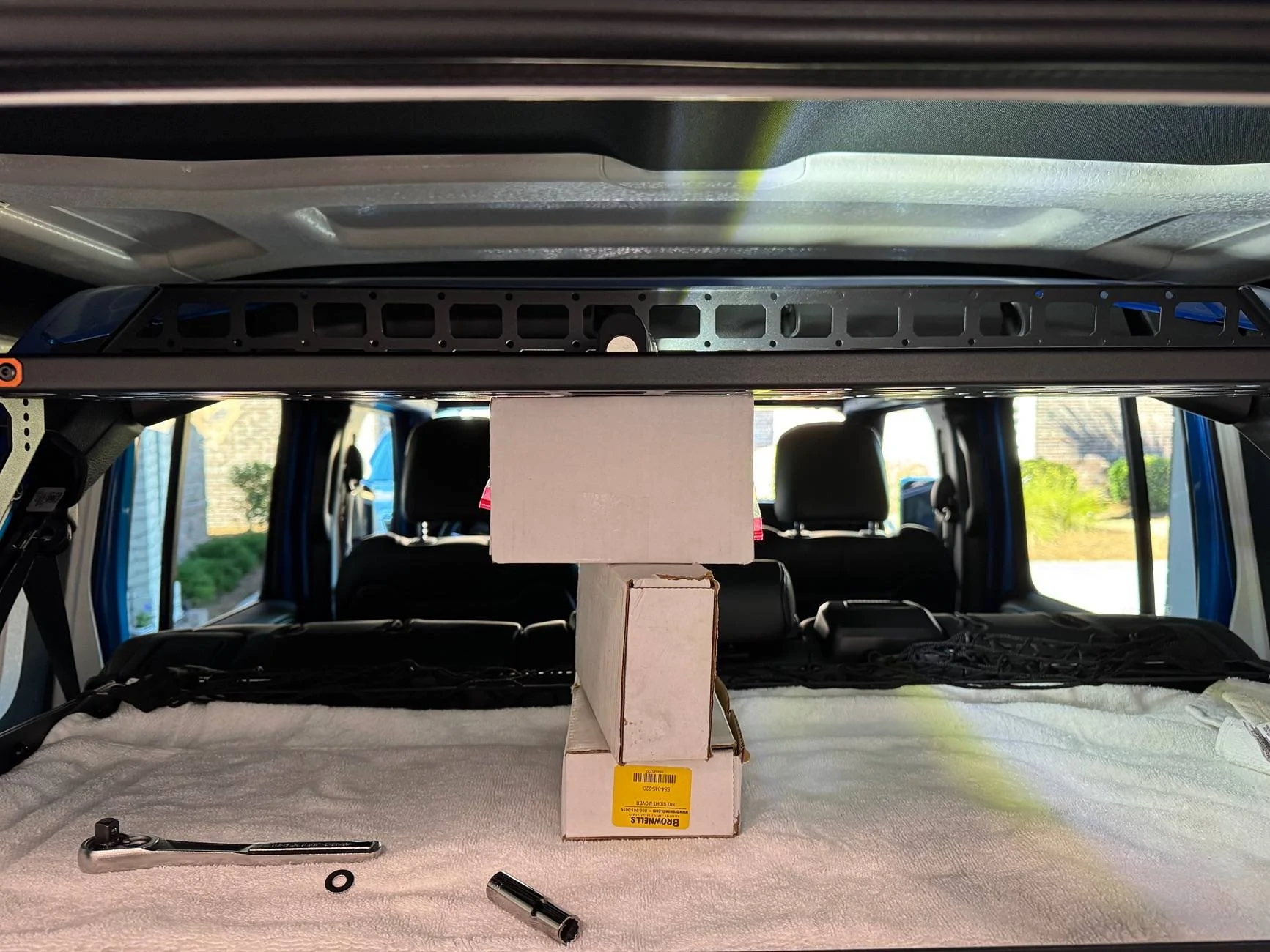 Jeep Wrangler JL Expedition shelf install. IMG_4095