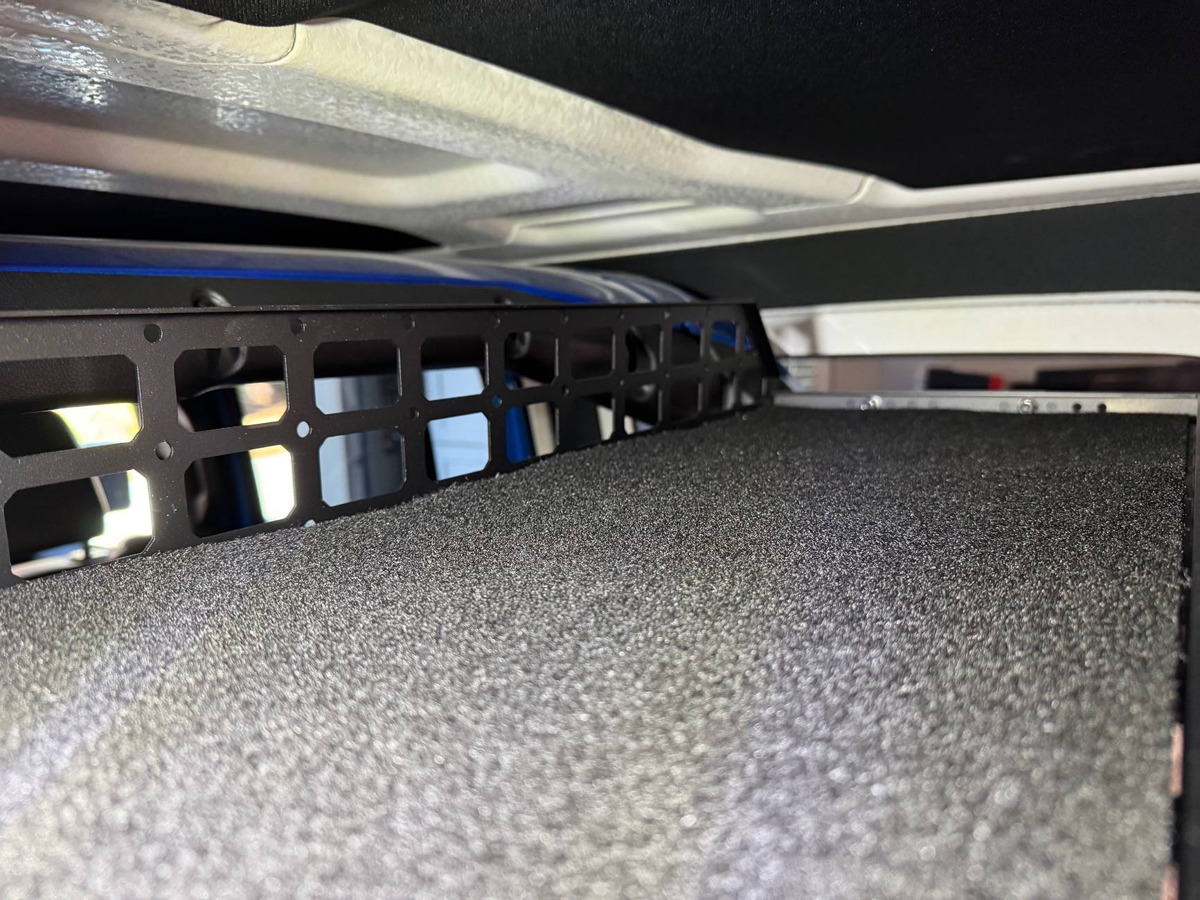 Jeep Wrangler JL Expedition shelf install. IMG_4107