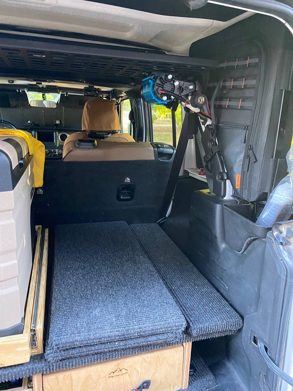 Jeep Wrangler JL Expedition shelf install. IMG_6219