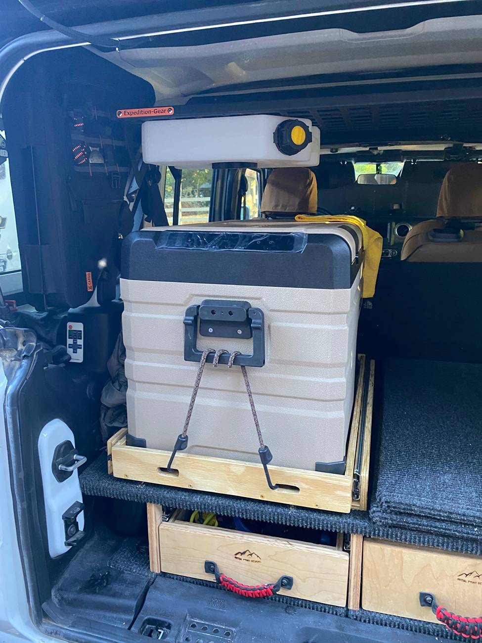 Jeep Wrangler JL Expedition shelf install. IMG_6220