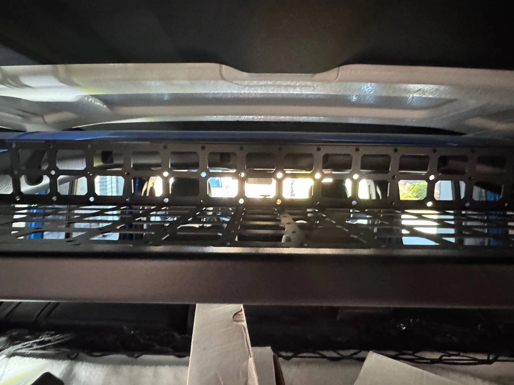 Jeep Wrangler JL Expedition top shelf install. IMG_4099