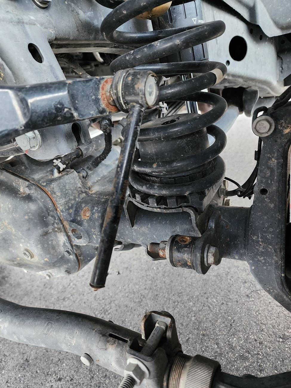 Jeep Wrangler JL ARB sway bar end link broken (second time) arb_sway_bar_link_DS_broken_again
