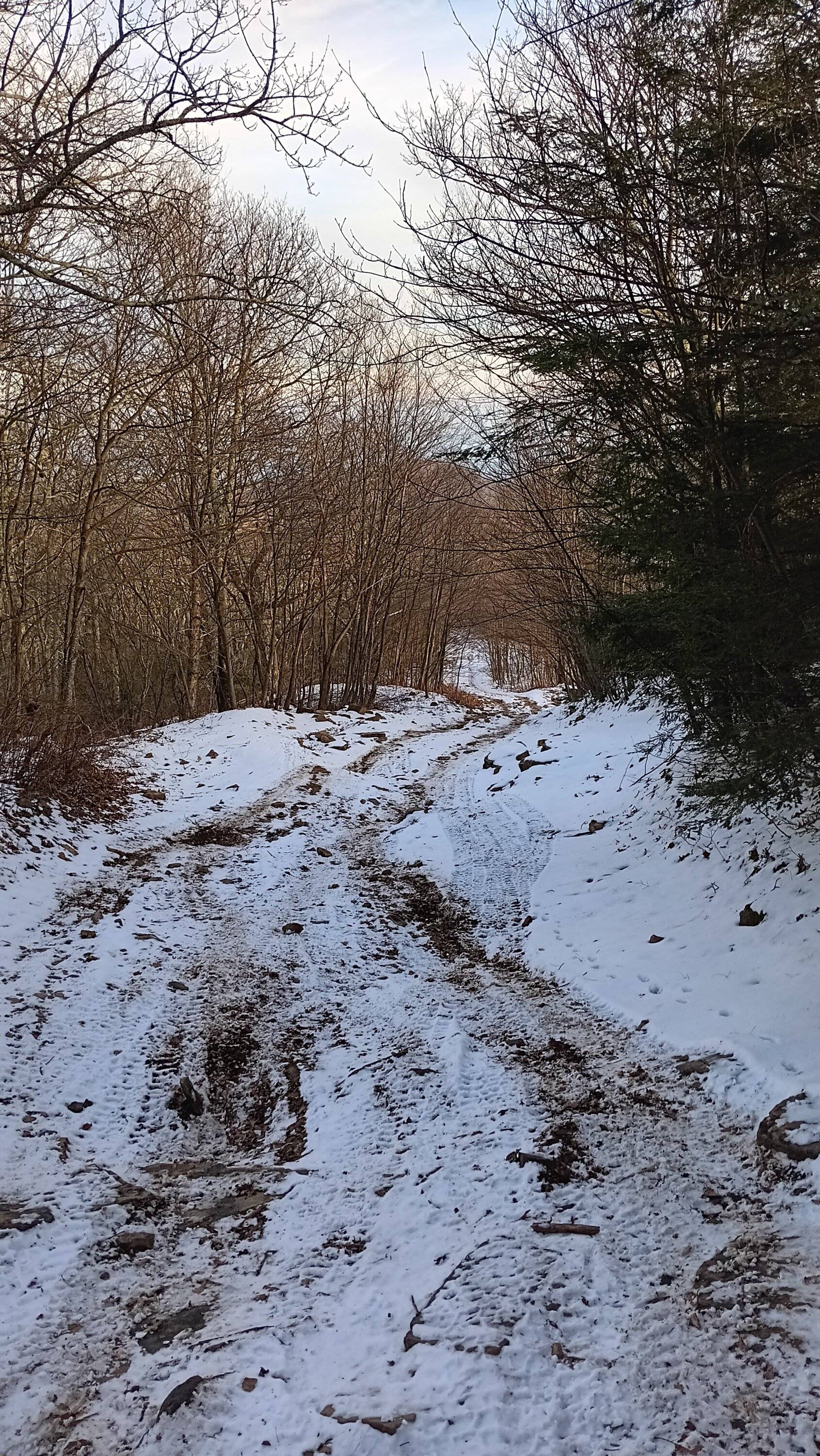 Jeep Wrangler JL Wheeling in snow & ice = Abort! 20241225_154010