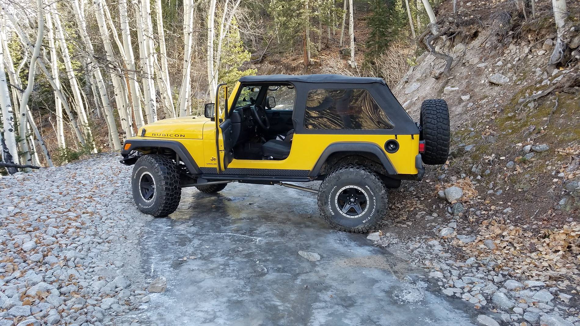 Jeep Wrangler JL Wheeling in snow & ice = Abort! 20161111_120807