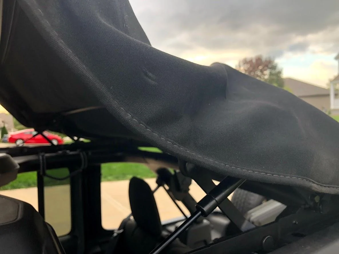 Jeep Wrangler JL Premium Soft Top Wear IMG_3742