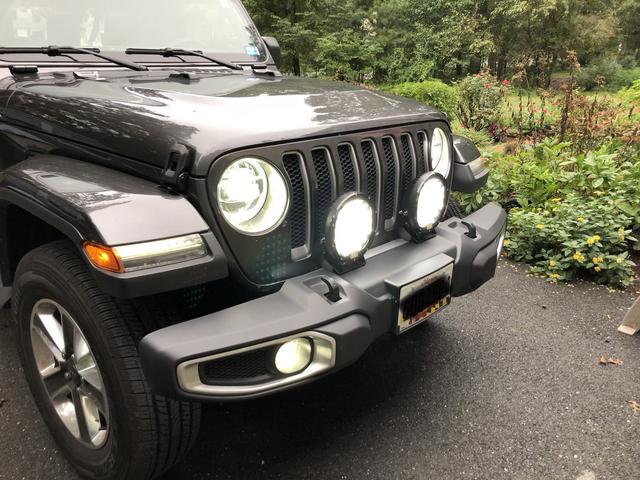 Jeep Wrangler JL Mounted some 9" Rounds on Bumper IMG_0790