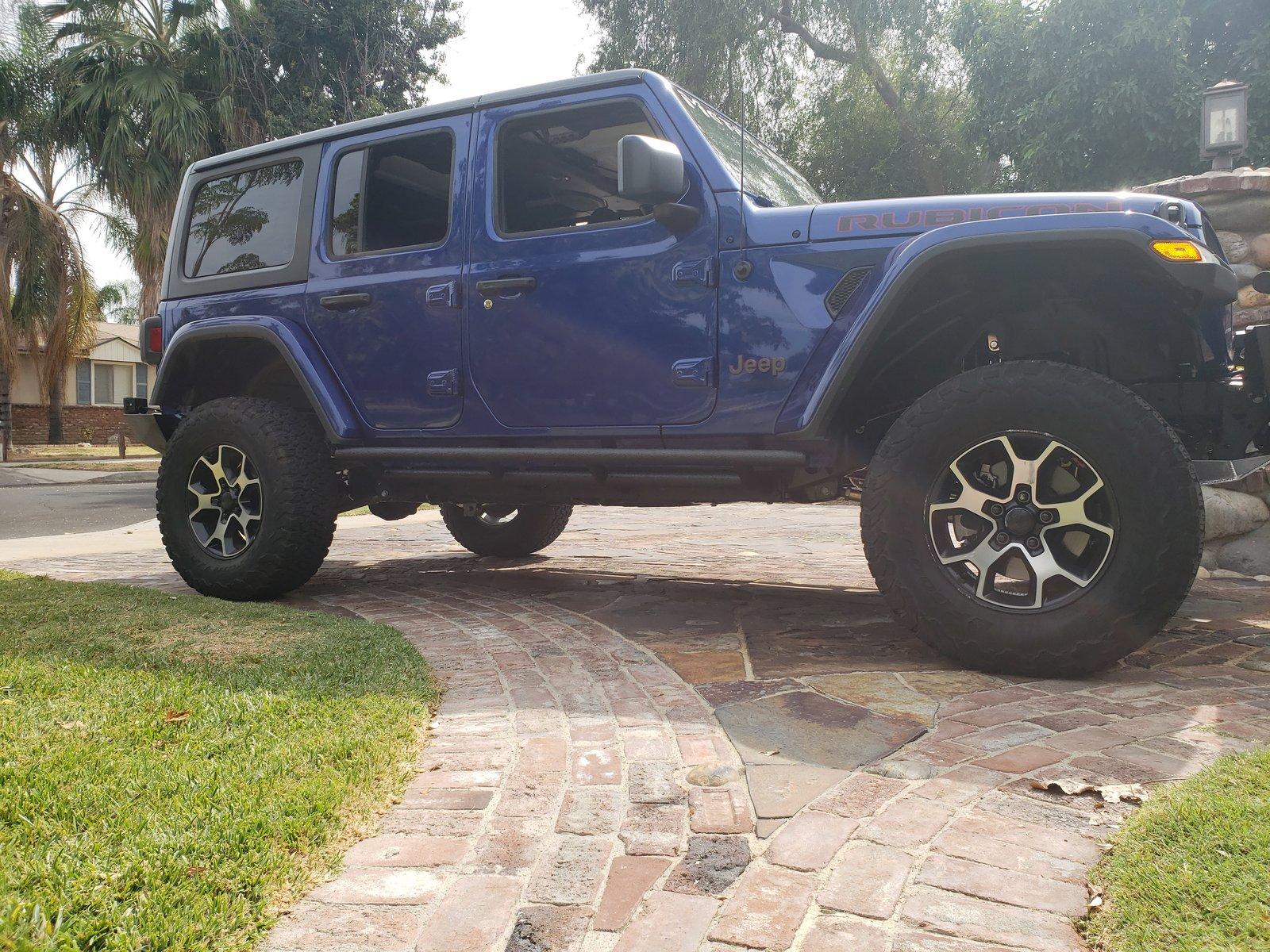 Jeep Wrangler JL Bullet proof bolt on sliders 20181006_124158