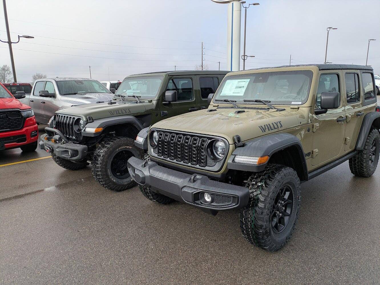 Jeep Wrangler JL Sarge vs '41 color (with pics) 1735409134455-z3
