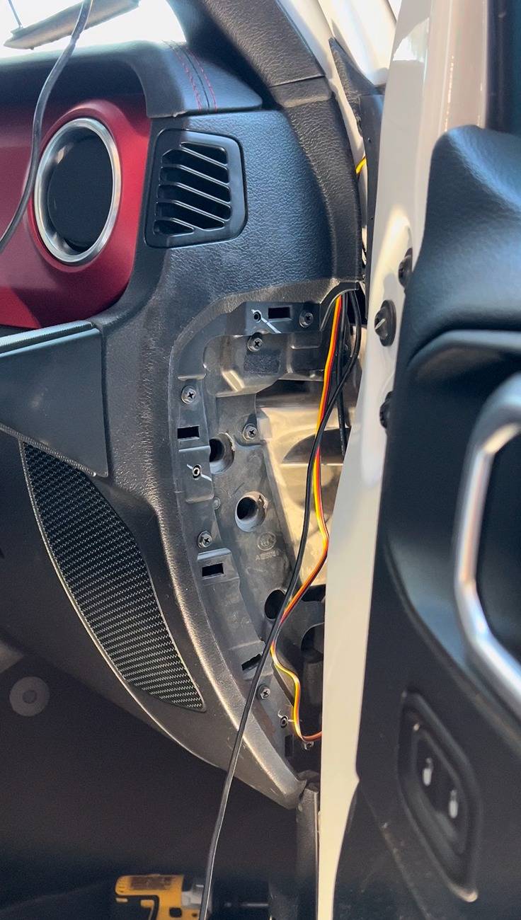 Jeep Wrangler JL WOLFBOX G900 PRO DASH/REAR CAM IMG_2303