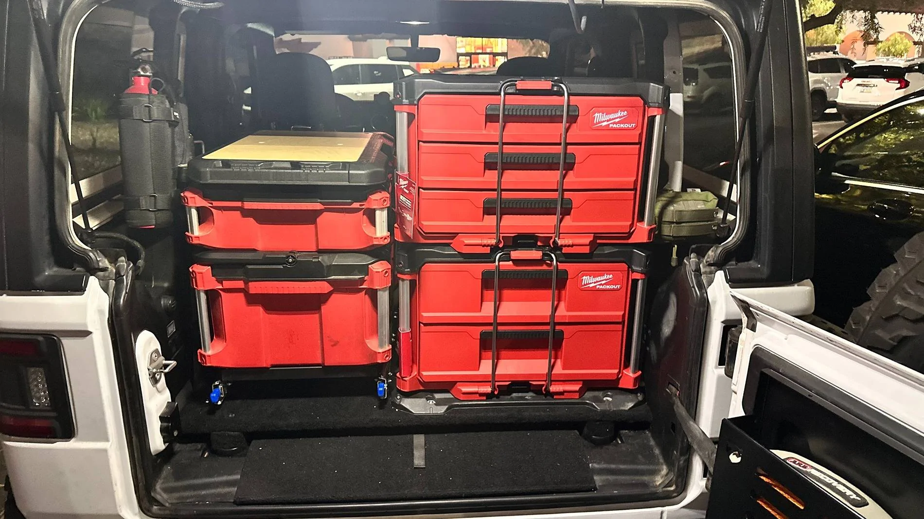 Jeep Wrangler JL DIY 2 Door Platform and Packout System IMG_4007
