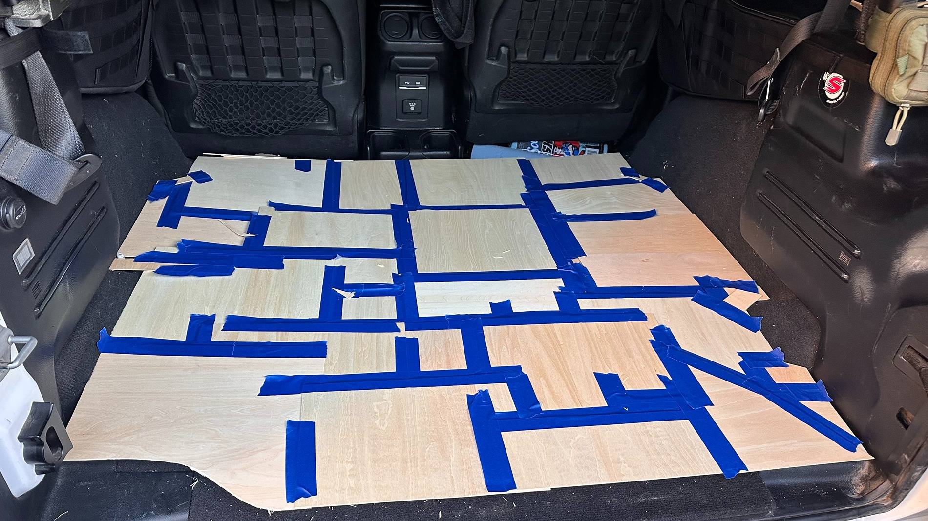 Jeep Wrangler JL DIY 2 Door Platform and Packout System IMG_3954