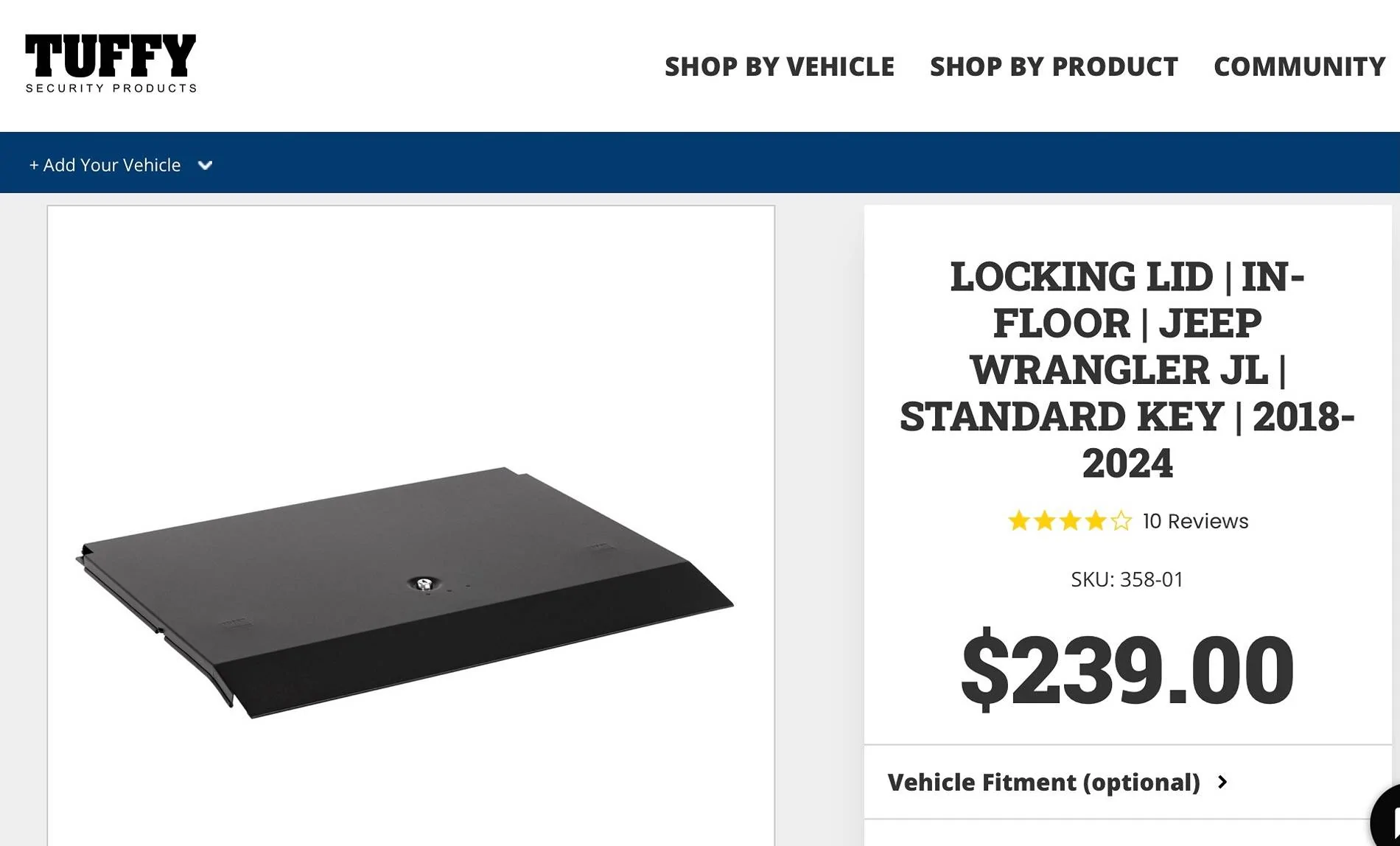 Jeep Wrangler JL Topless Rear Security Options IMG_2522
