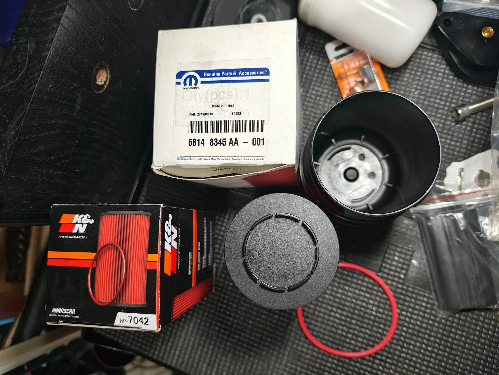 Jeep Wrangler JL Oil filter brand 1000007176