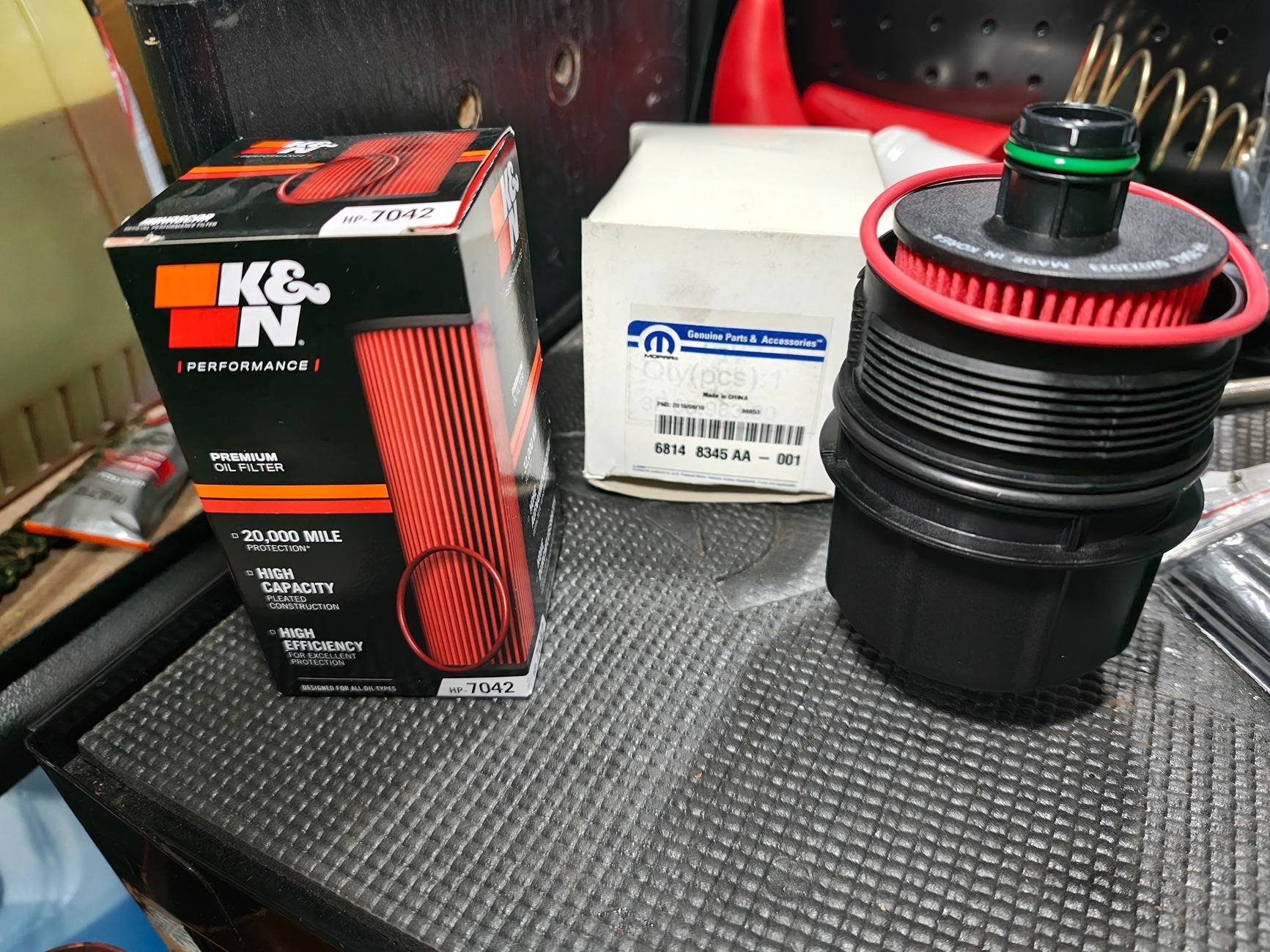 Jeep Wrangler JL Oil filter brand 1000007177