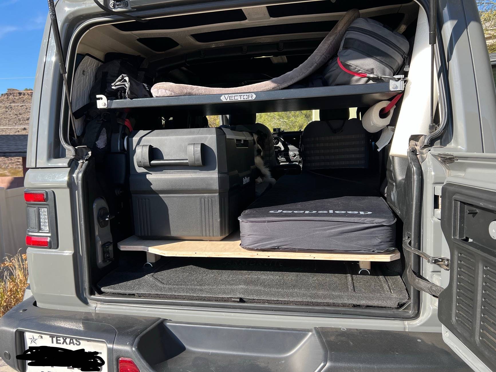 Jeep Wrangler JL Simple Sleeping Platform IMG_0095