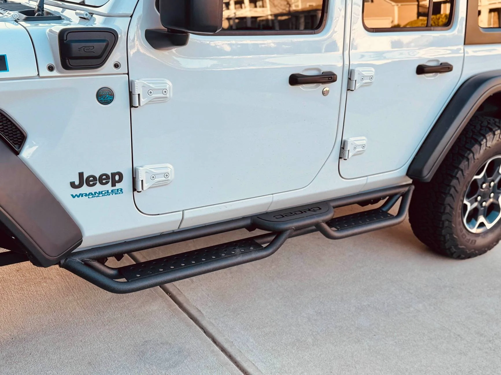 Jeep Wrangler JL Steps for a short person IMG_2780