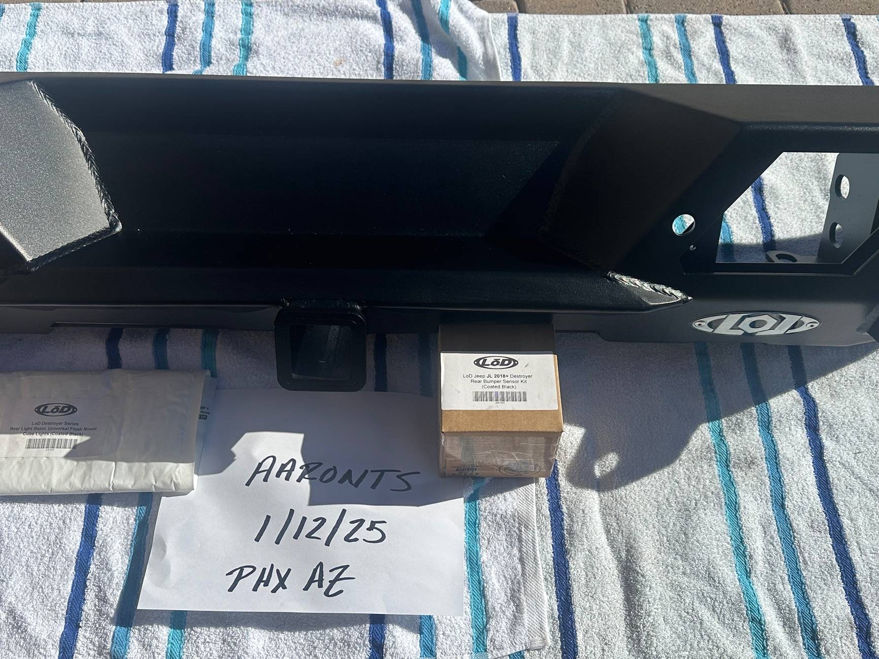 Jeep Wrangler JL Price drop LOD Destroyer Full Width Rear Bumper 3A5A8C1A-2297-46C4-BF18-9C0C344E655D
