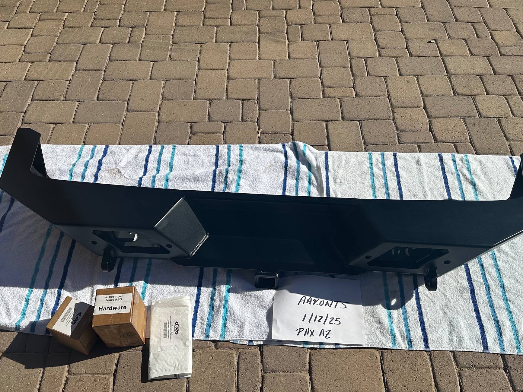 Jeep Wrangler JL Price drop LOD Destroyer Full Width Rear Bumper 187183EA-10BD-4B5B-9AB2-D1846D4DB552