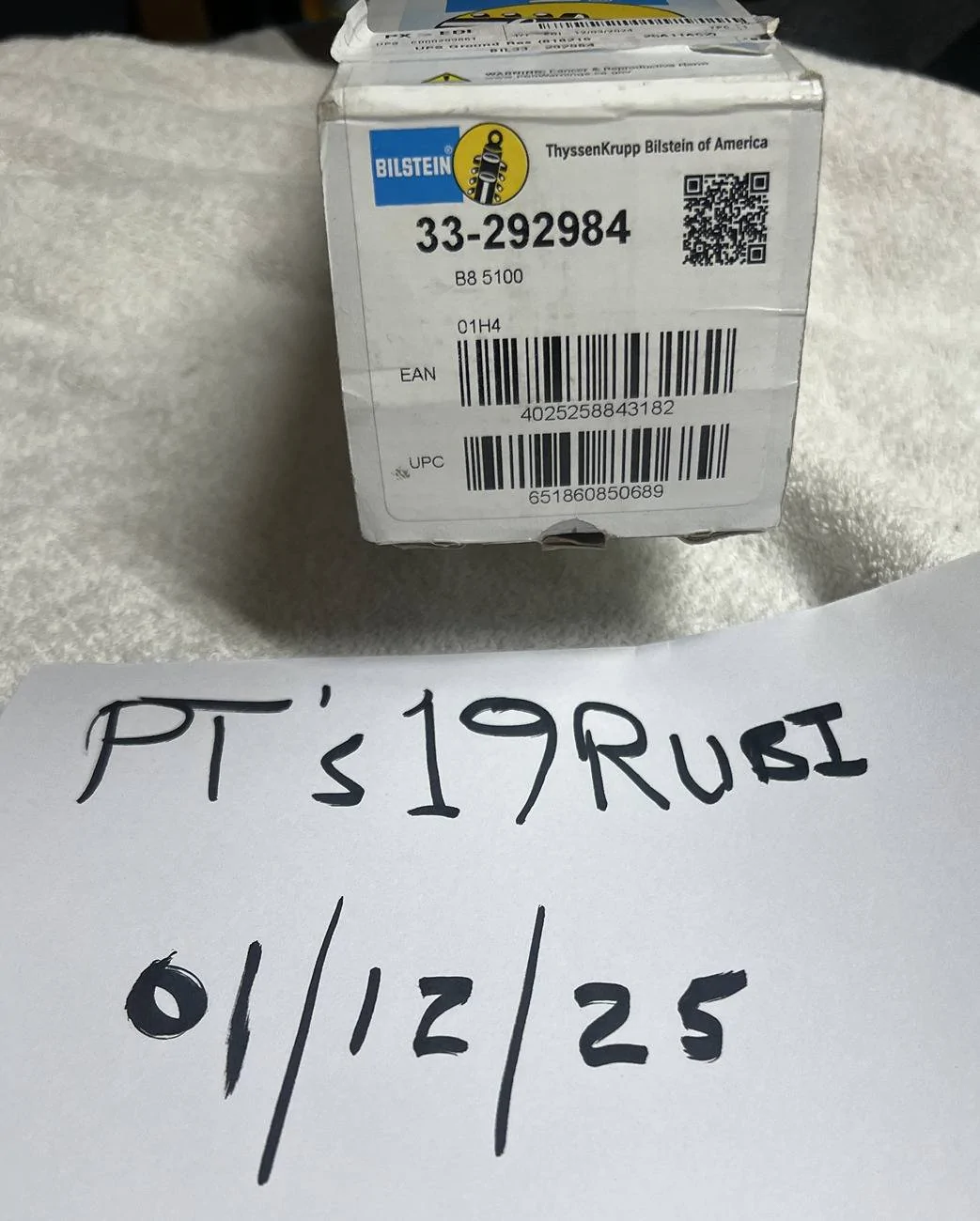 Jeep Wrangler JL Bilstein Single Steering Damper/Stabilizer - $50 Bil3
