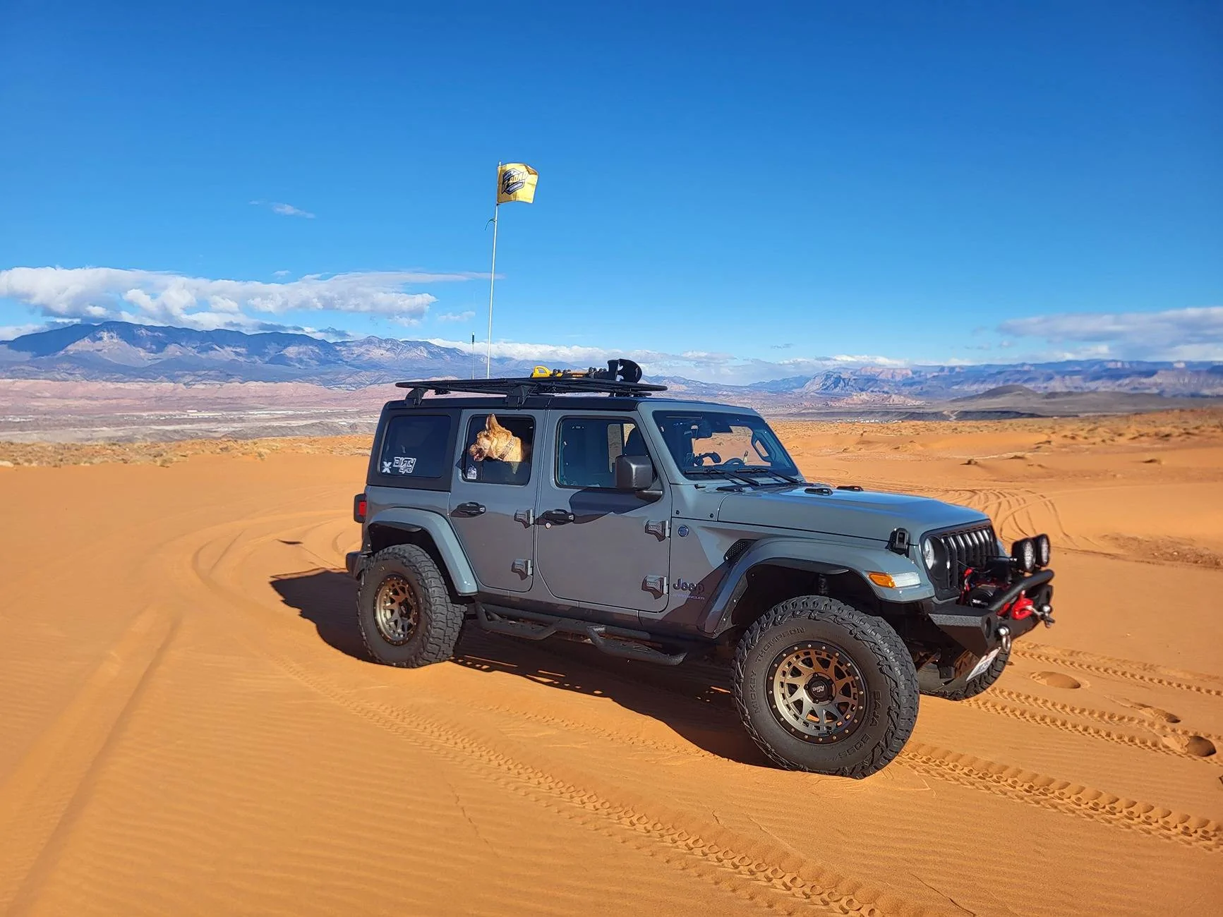 Jeep Wrangler JL Latest muck test of Mickey Thompson Baja Boss AT tires 20250112_112059