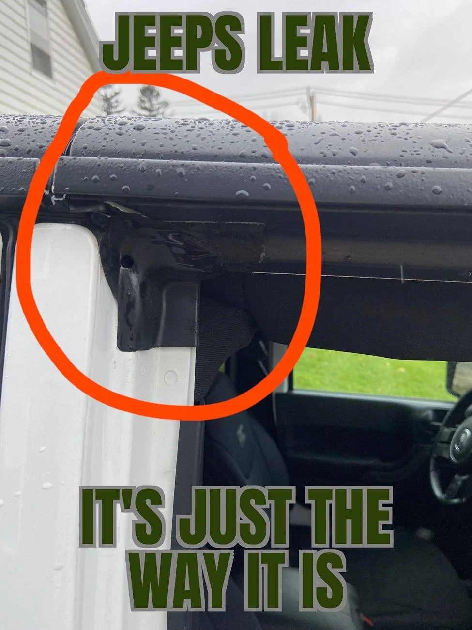 Jeep Wrangler JL Door seal recommendations? 1000007832