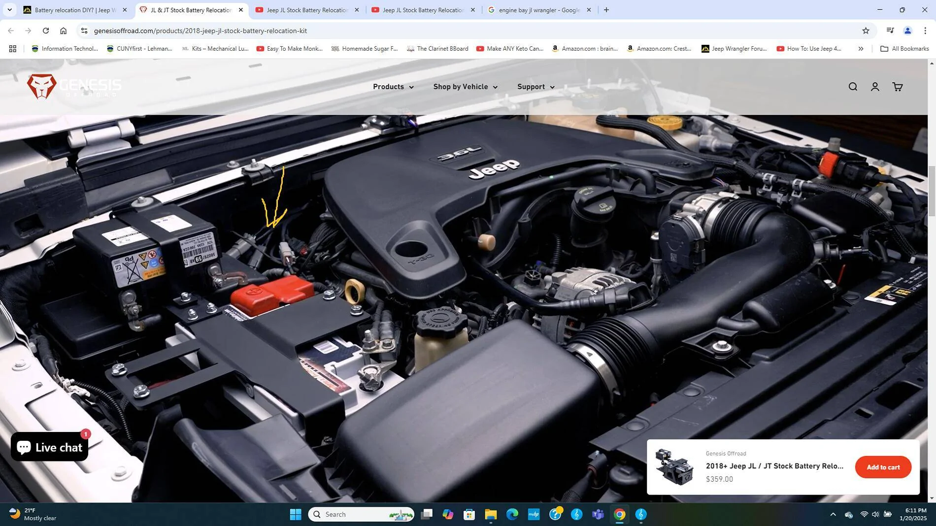 Jeep Wrangler JL Battery relocation DIY? 1737414832477-0l