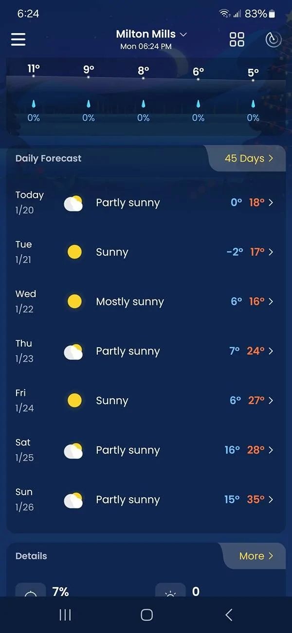 Jeep Wrangler JL How cold is it where you live? Screenshot_20250120_182400_Weather