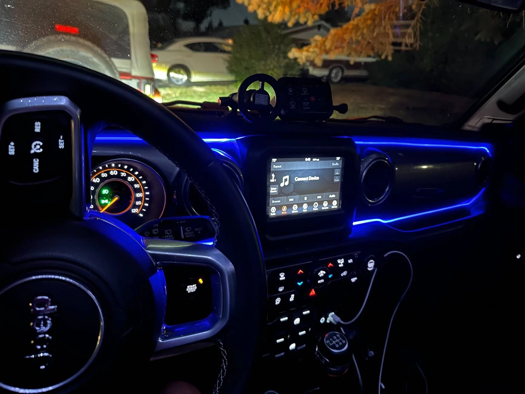 Jeep Wrangler JL How Dark Is Your Interior At Night? Fiber_optic_kit_JL