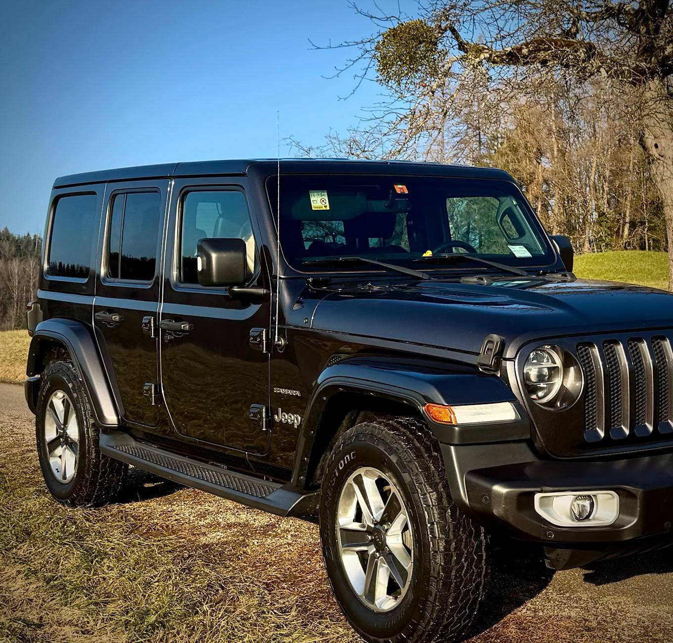 Jeep Wrangler JL ParkingBreak , Right Mirror , and weird thing : JLU Issues IMG_8785