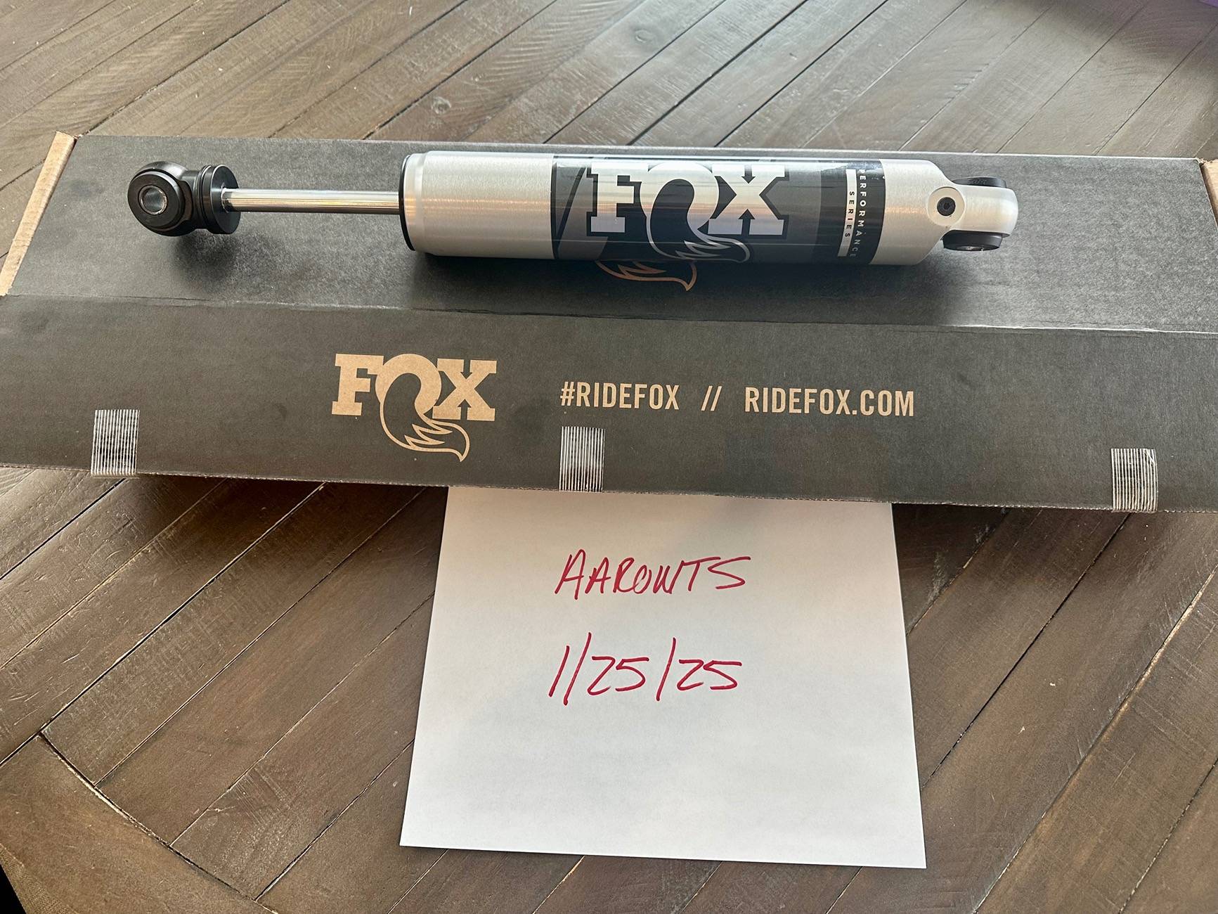 Jeep Wrangler JL Sold - New Fox 2.0 Steering Stabilizer. E99C0075-2246-4F31-A4F6-55F42D237B5B