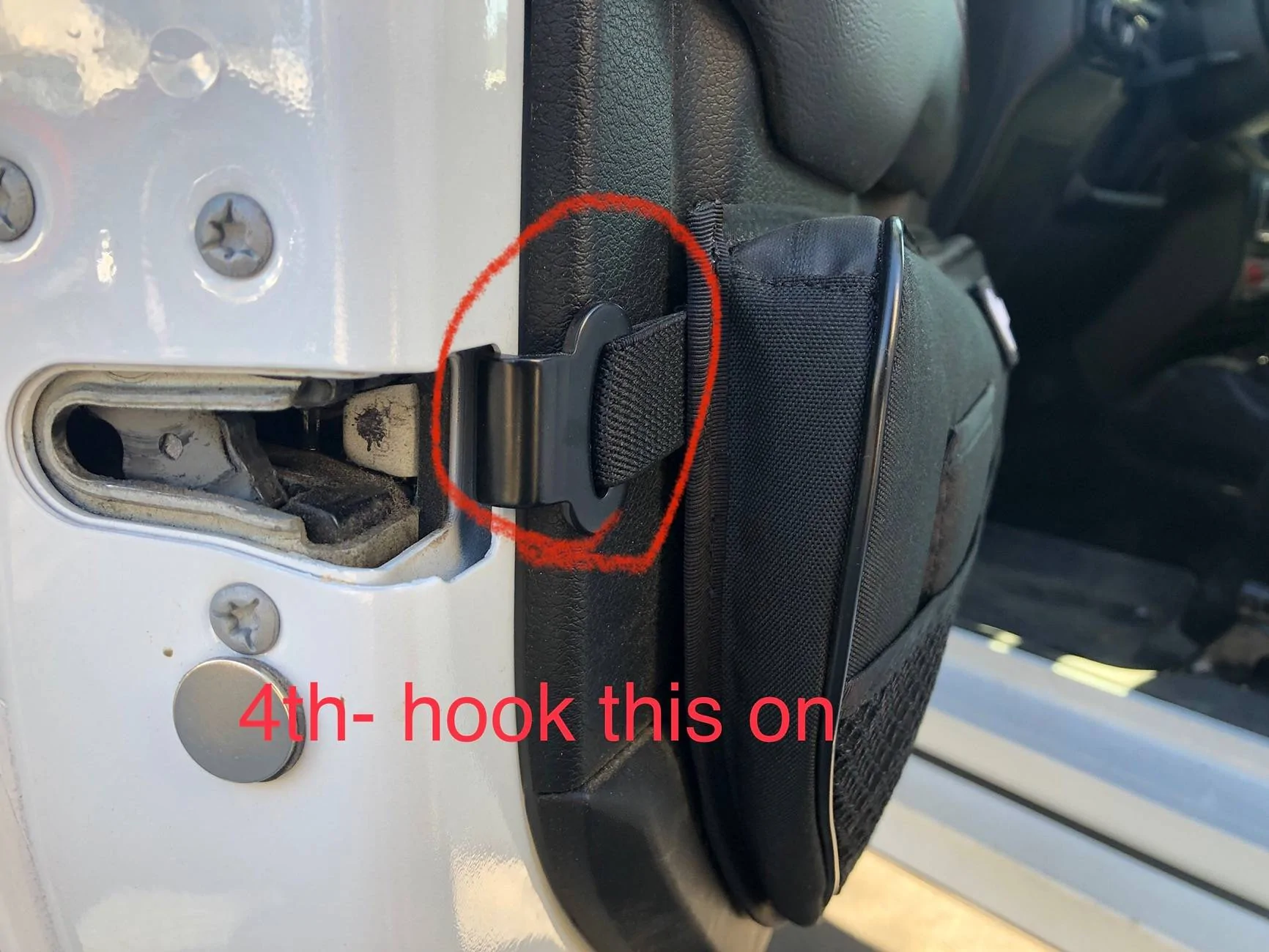 Jeep Wrangler JL Door pocket replacement. 4