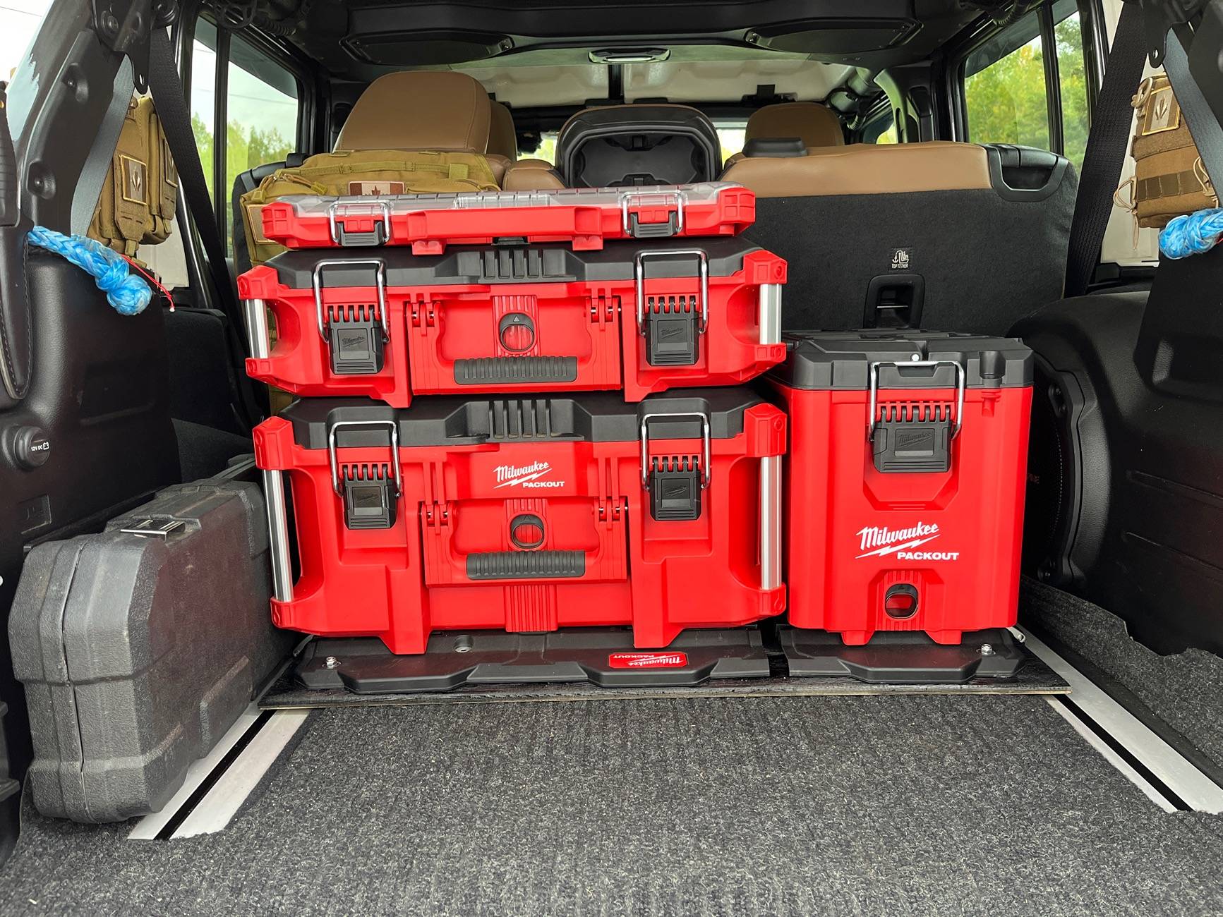 Jeep Wrangler JL DIY 2 Door Platform and Packout System IMG_9639