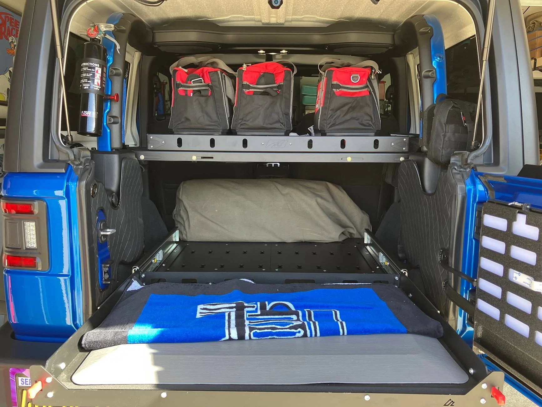 Jeep Wrangler JL DIY 2 Door Platform and Packout System IMG_4747
