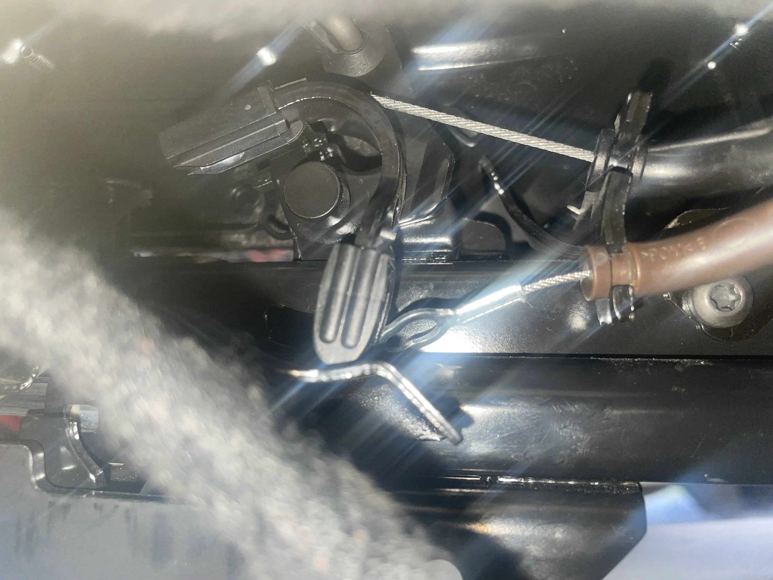 Jeep Wrangler JL Passenger seat stuck again IMG_1179