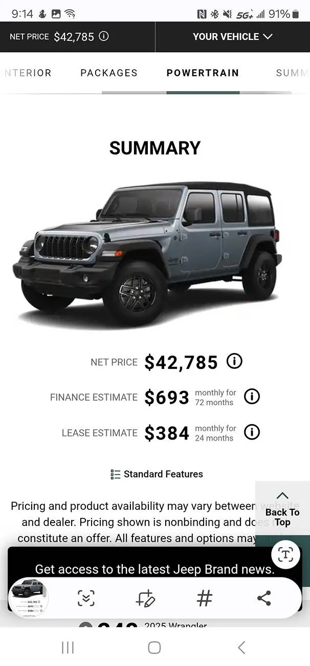 Jeep Wrangler JL Jeep Values - Massive Decline Screenshot_20250129_091411_Chrom