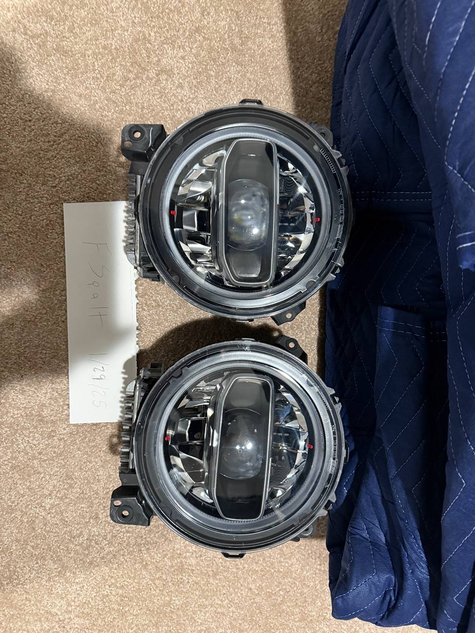 Jeep Wrangler JL OEM LED Projector Headlights - $650 OBO IMG_0437