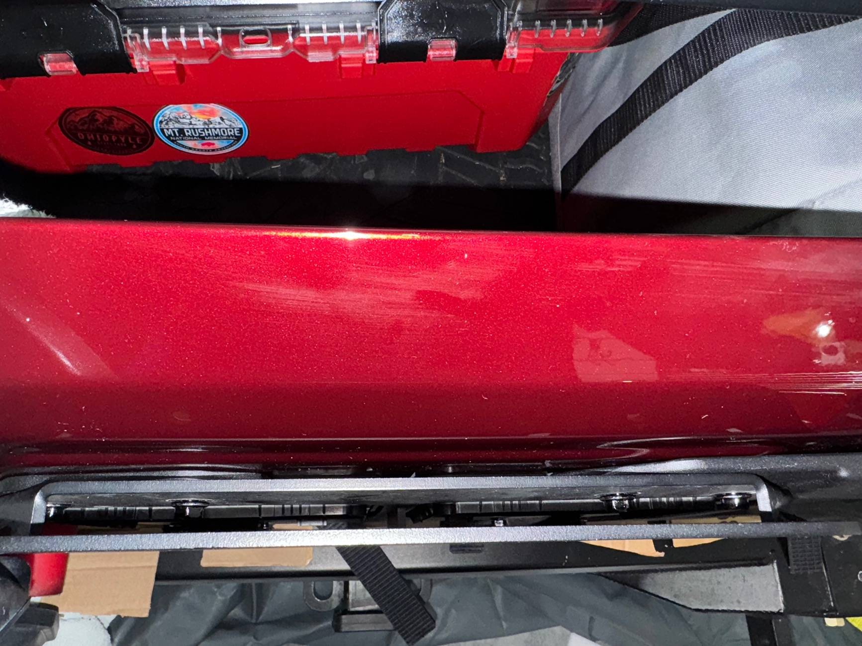 Jeep Wrangler JL Alternative To Mopar Tailgate Reinforcement IMG_7529