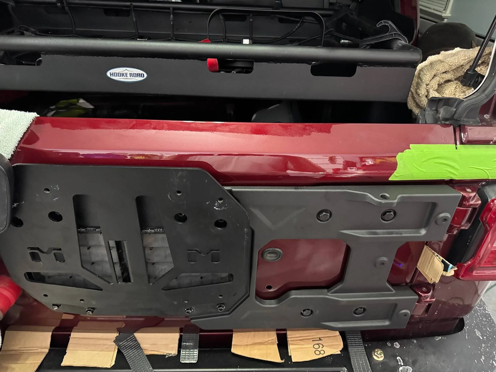 Jeep Wrangler JL Alternative To Mopar Tailgate Reinforcement IMG_7528