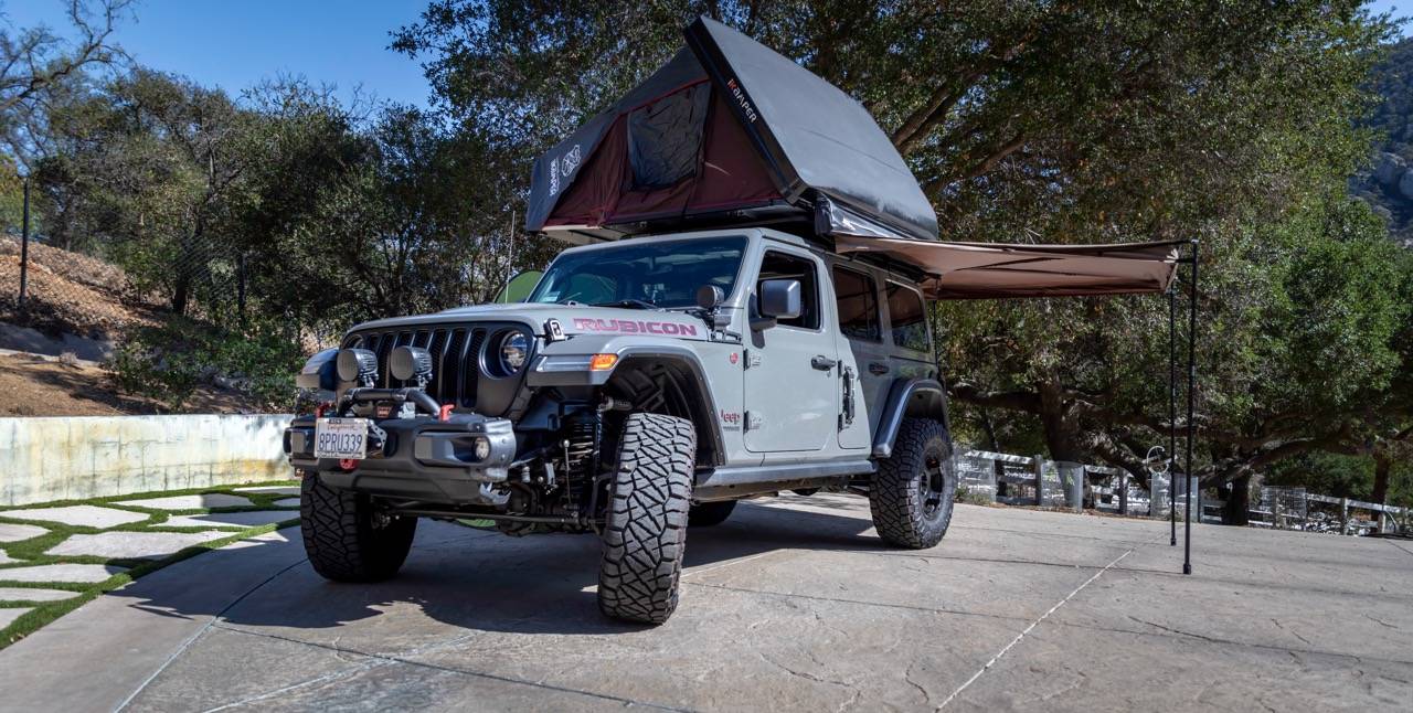 Jeep Wrangler JL Roof rack system load ratings needed JEEP-14 Lar
