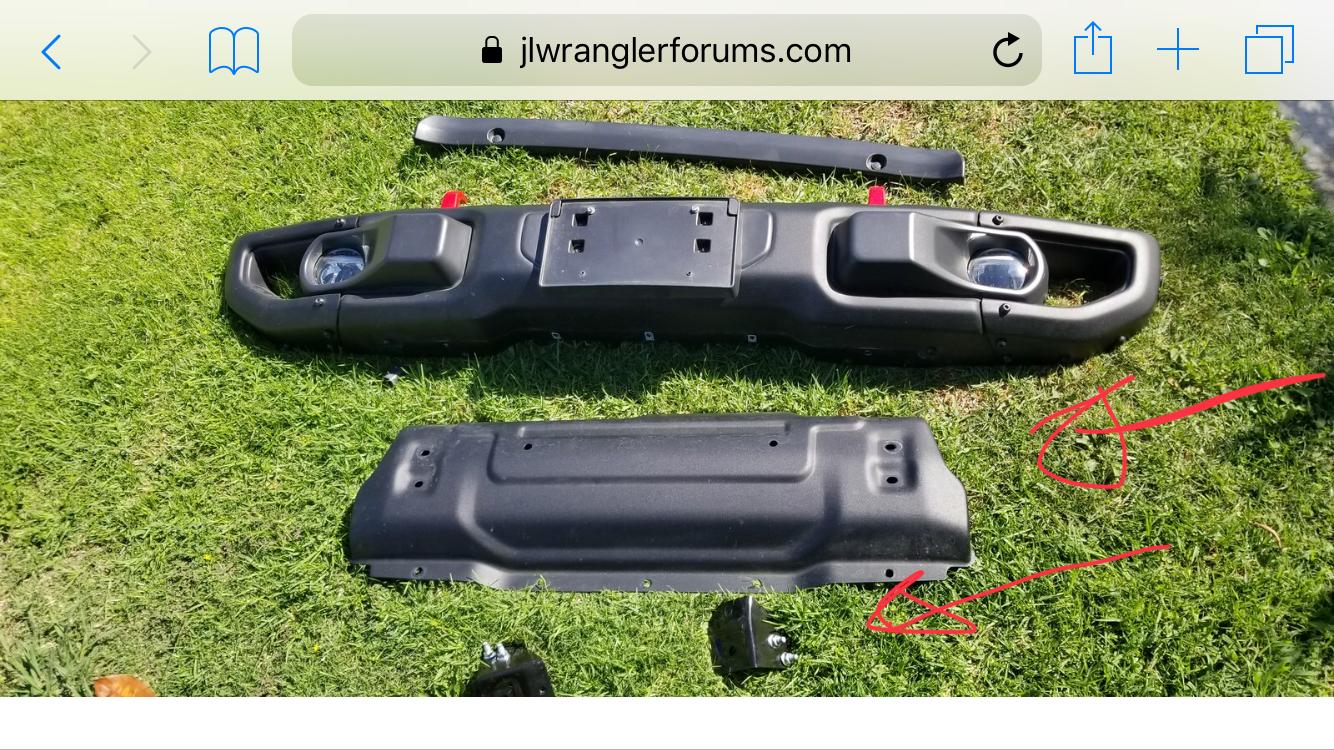 Jeep Wrangler JL JL rubicon front bumper fit on JL sport 619C7948-8A13-44D6-BD92-C610DE78A010