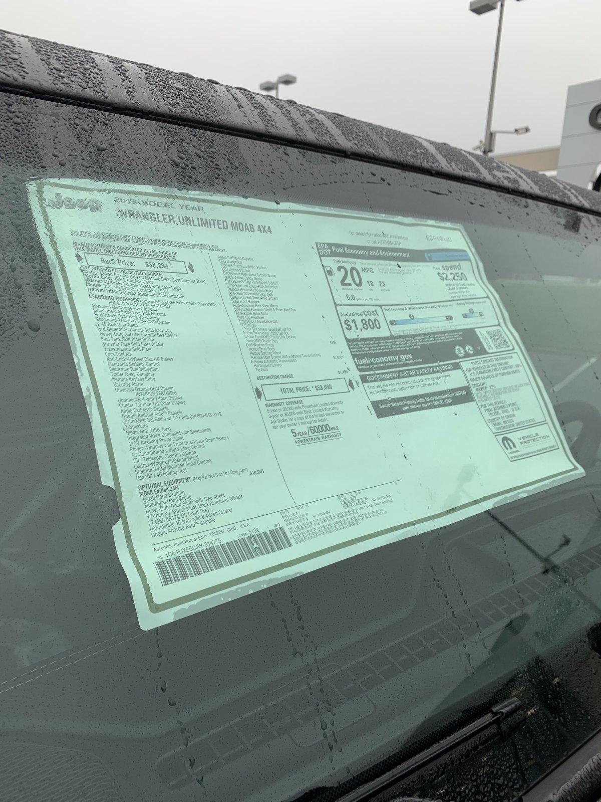 Jeep Wrangler JL MOAB Edition JL Club Thread rUfZ4JboT2un6CCgf3vpV
