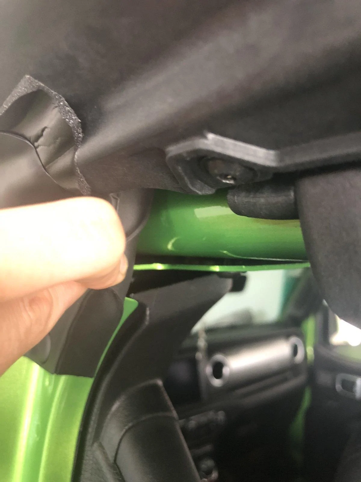 Jeep Wrangler JL Creaking sound from driver side pillar 4BF516A9-0ABF-4BBC-B47B-9EEF5E78DB0F