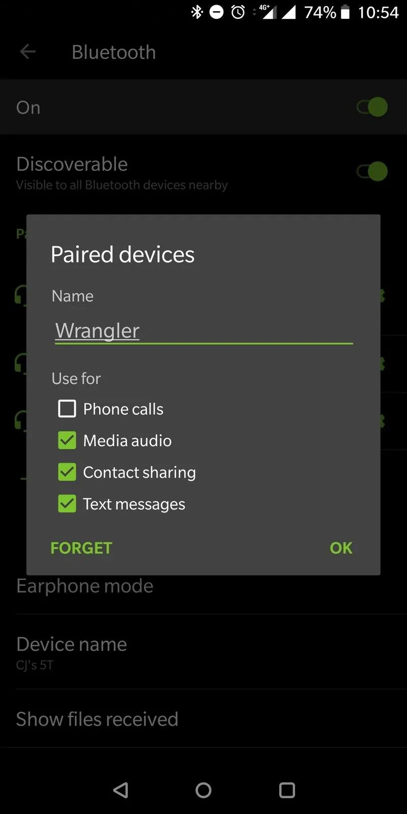 Jeep Wrangler JL Uconnect not playing audio on calls Screenshot_20181010-105442