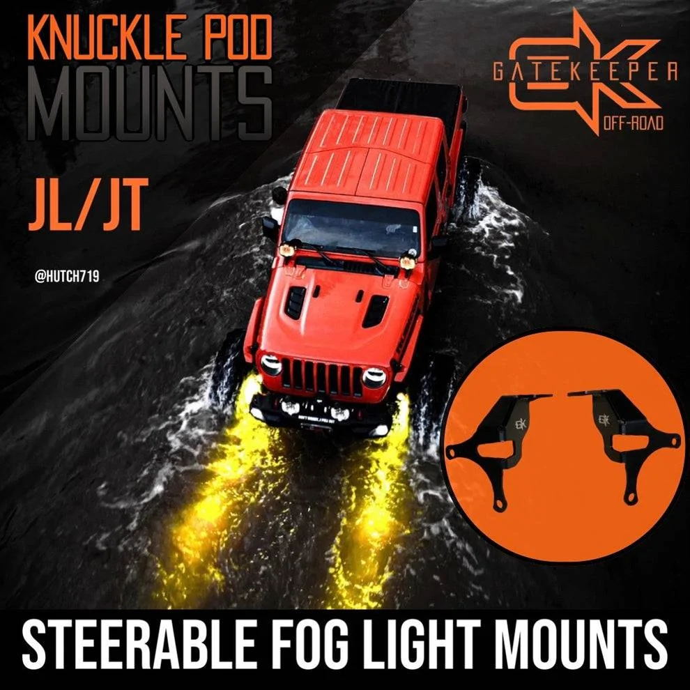 Jeep Wrangler JL Best location for Offroad pod light mounting??? 1000008224