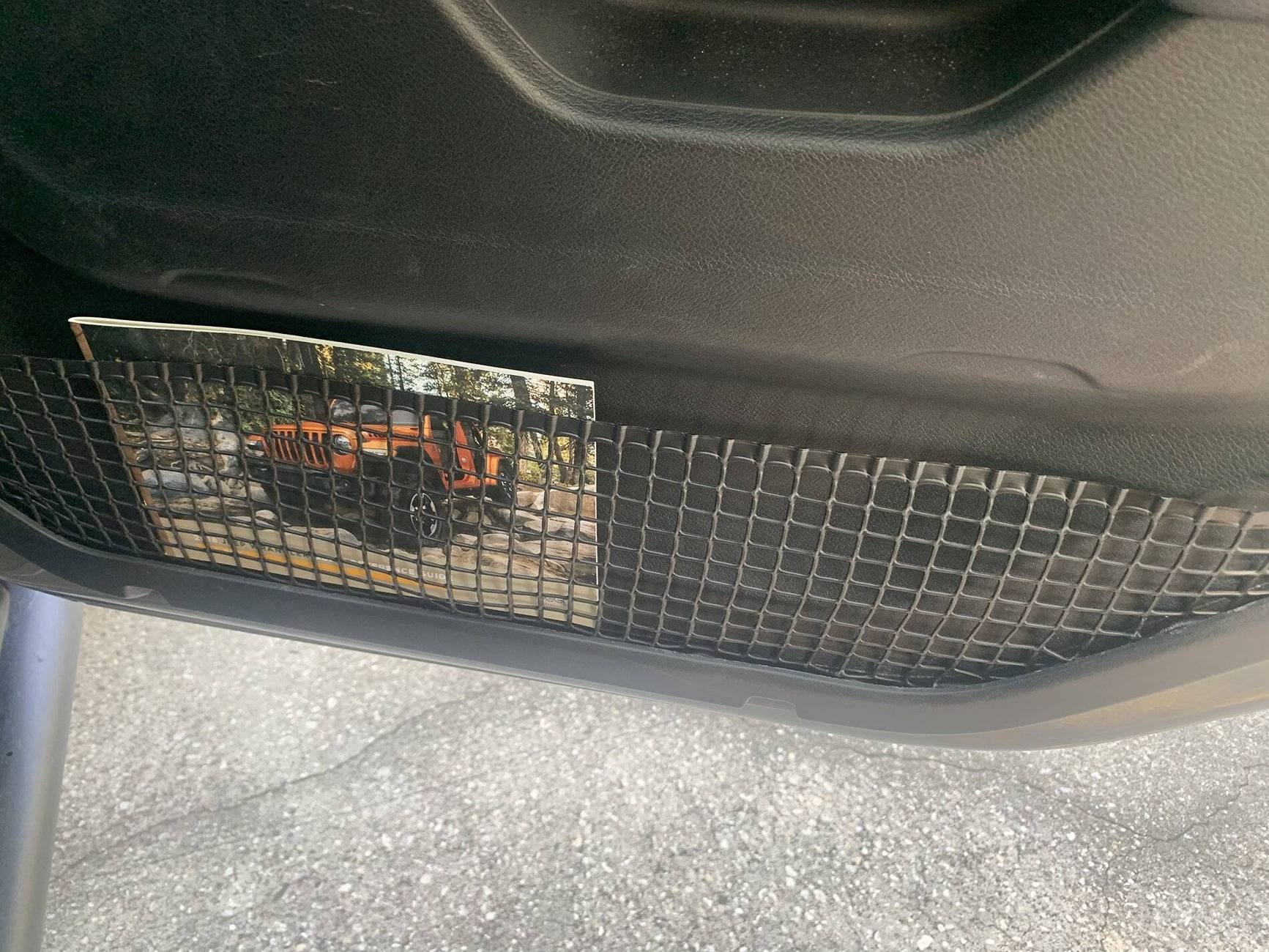 Jeep Wrangler JL Door pocket replacement. 1738544379462-9