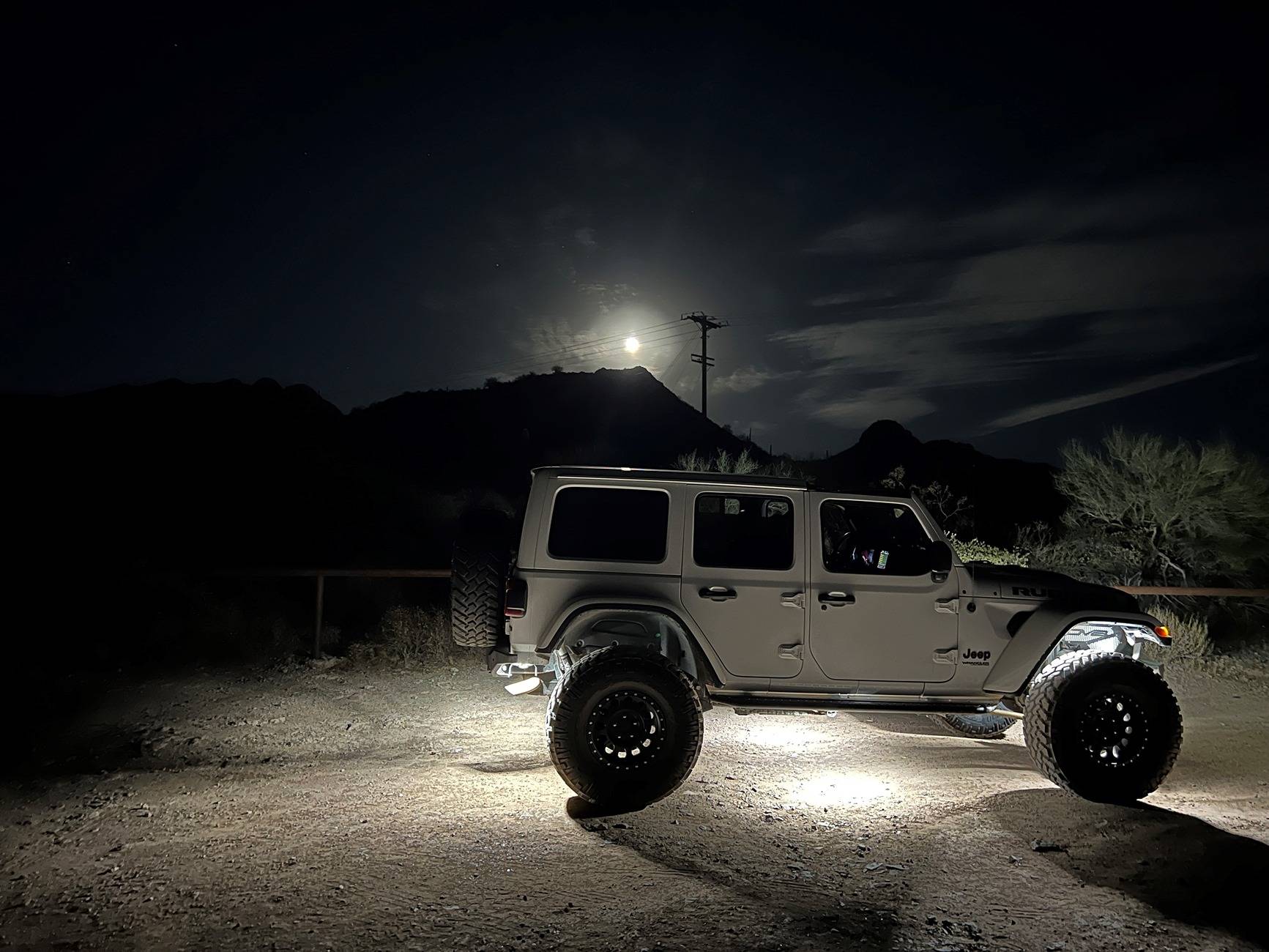 Jeep Wrangler JL Side lights to light the ground? KC's