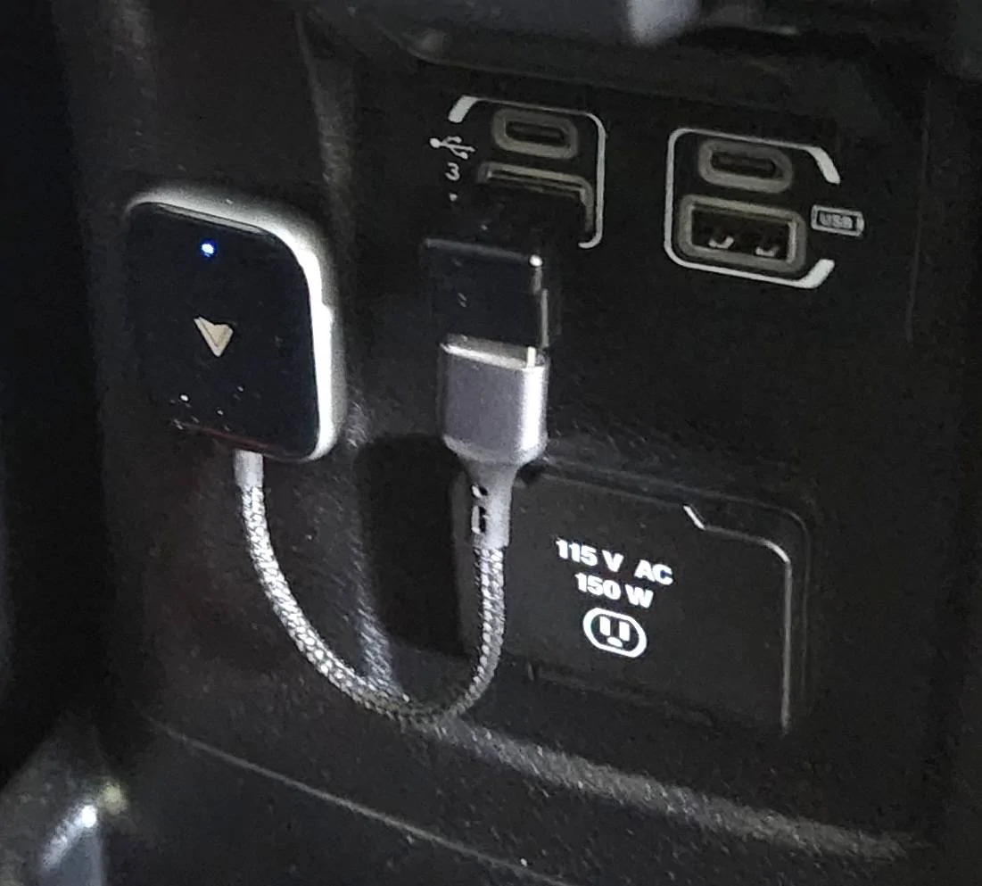 Jeep Wrangler JL UCONNECT in 2020 Rubicon added wireless Android Auto 20250207_130204