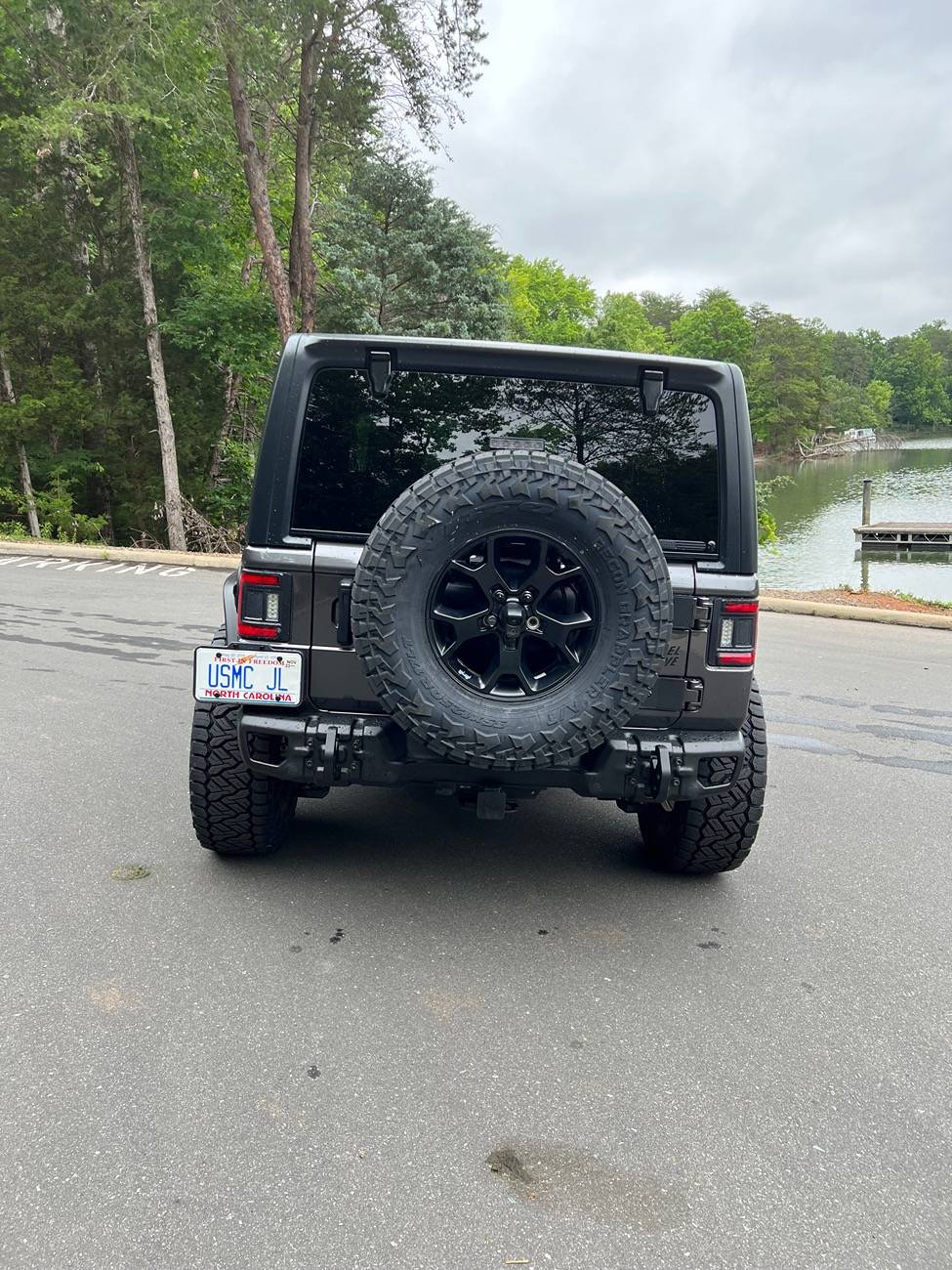 Jeep Wrangler JL Lets see those personalized plates!!! IMG_2496
